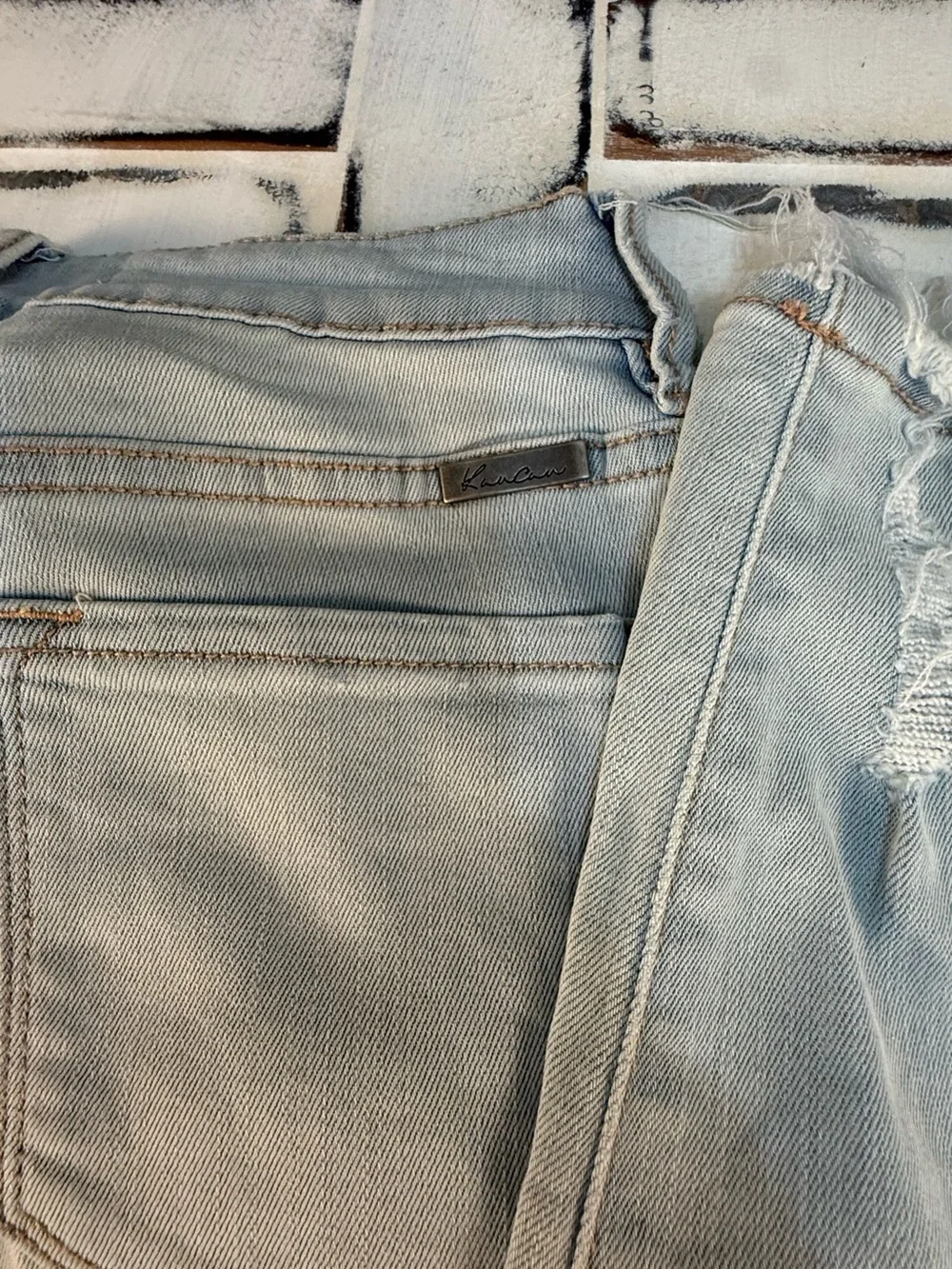 KanCan Light Blue High-Rise Ankle Skinny Jeans 3/25